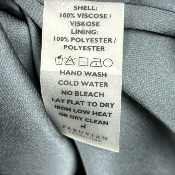 Peruvian Connection Dress Womens 12 Sundress Spaghetti Straps Floral Midi - Picture 10 of 13